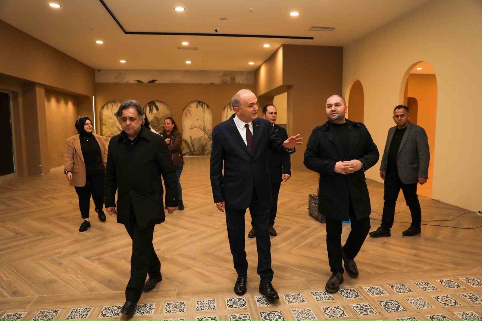 100 kişi kapasiteli olacak Bilim Merkezi Kütüphanesi’nde sona doğru
