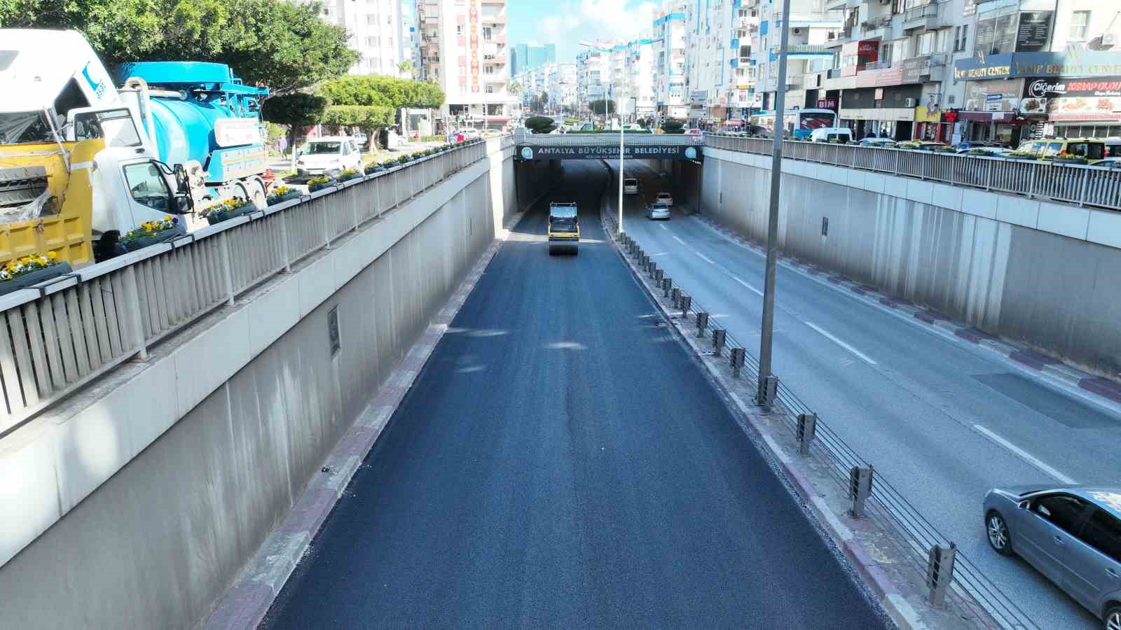 100. Yıl Bulvarı’nda altı etaplı çalışmanın üçüncü etabı tamamlandı
