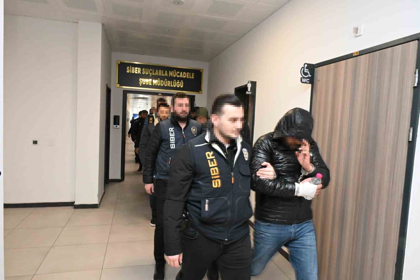 105 milyon liralık dolandırıcılık operasyonunda 18 şüpheli tutuklandı
