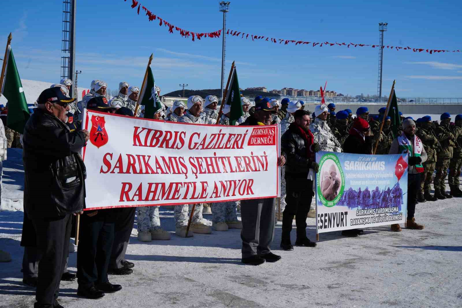 111. Yılında Sarıkamış Şehitleri anıldı
