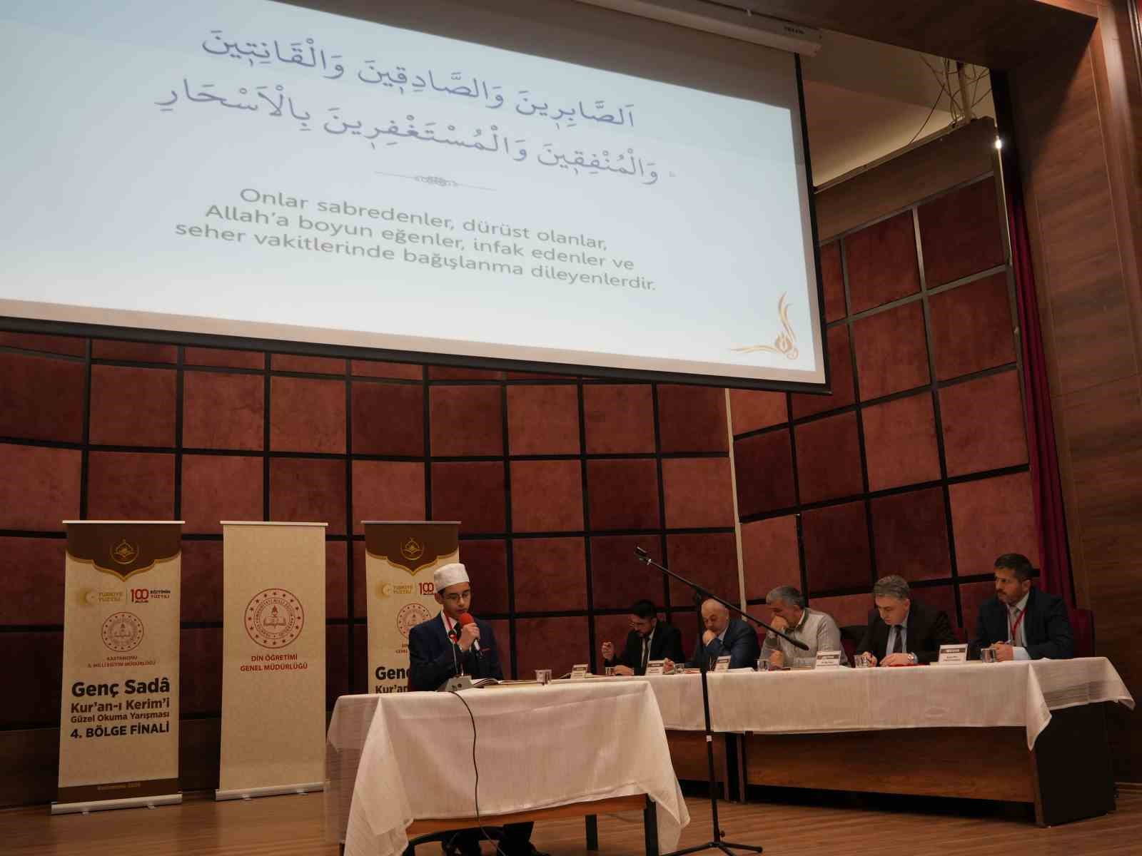 12 farklı ildeki öğrenciler Kur’an-ı Kerim’i en güzel okuyabilmek için yarıştı
