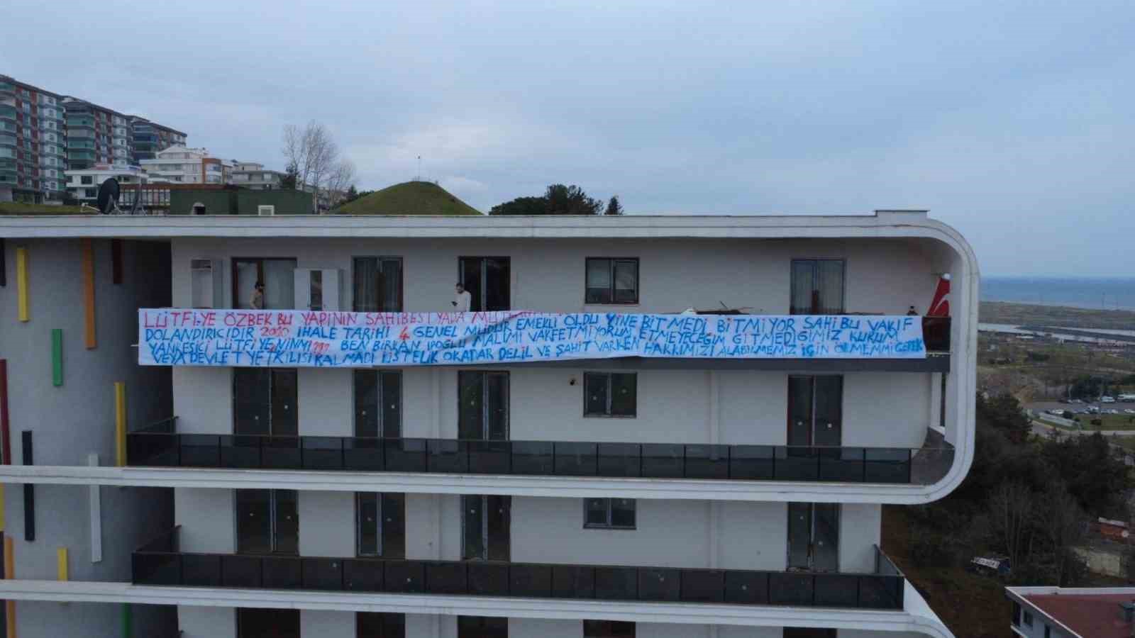 12 yıldır bitmeyen konutun kayyumu konuştu: "Asıl mağdur benim"
