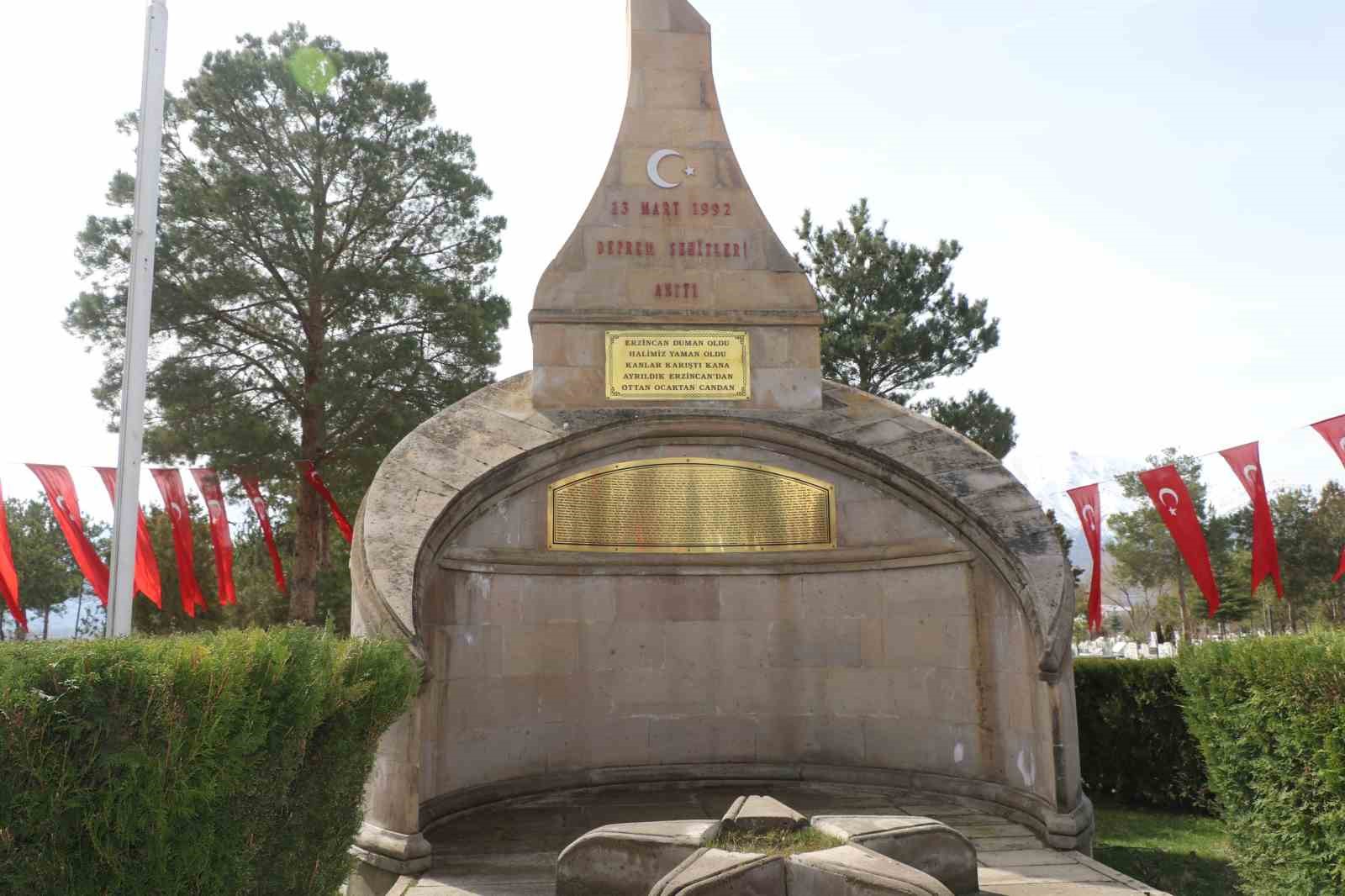 13 Mart 1992 Erzincan Depremi’nin yıl dönümü
