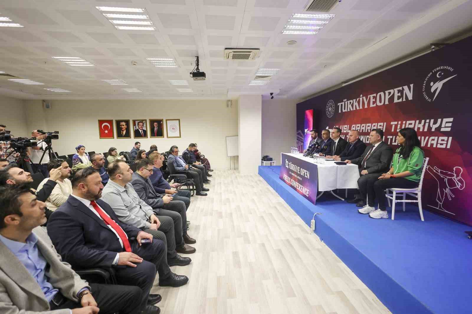 13. Uluslararası Türkiye Açık Taekwondo Turnuvası’nda heyecan yarın başlıyor
