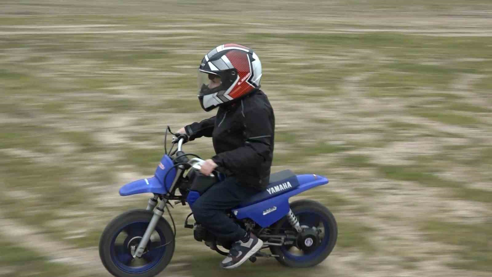 2 yaşında bisiklete binince, hedefini büyüttü
2 yaşında bisiklete binince, hedefini büyüttü