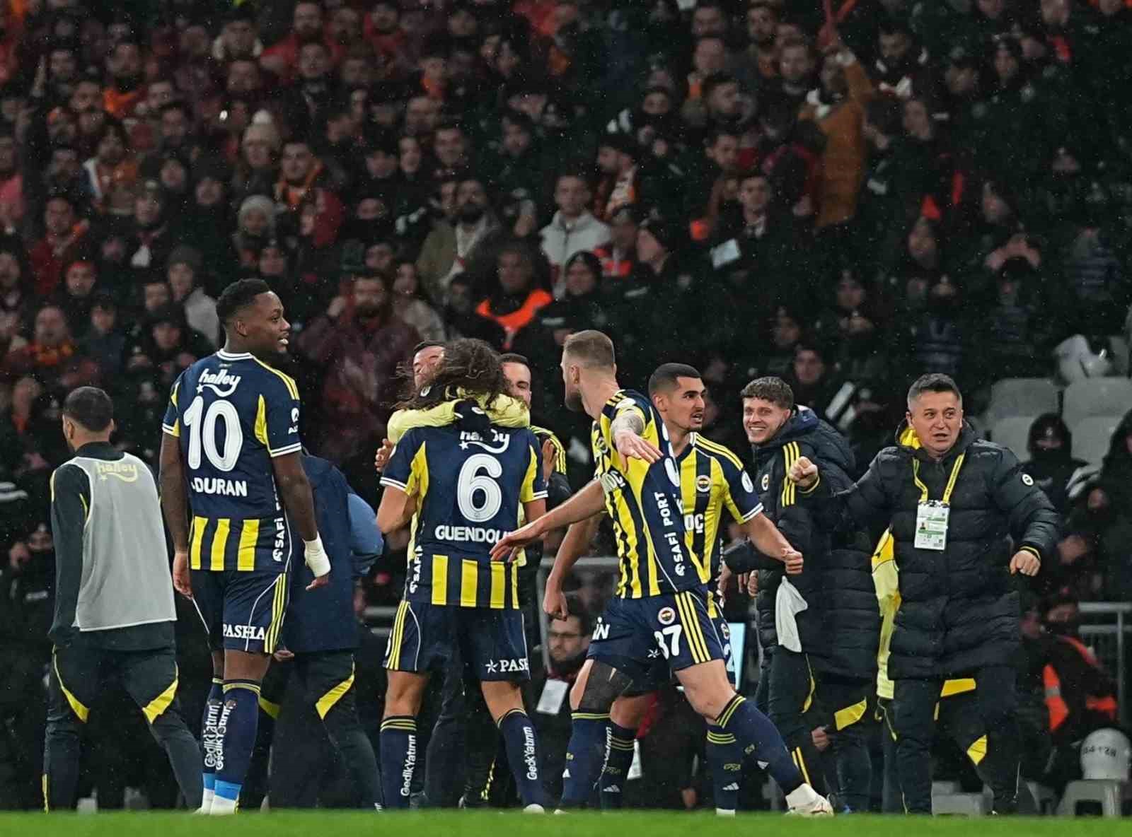 2025 Turkcell Süper Kupa: Galatasaray: 0 - Fenerbahçe: 2 (Maç sonucu)
