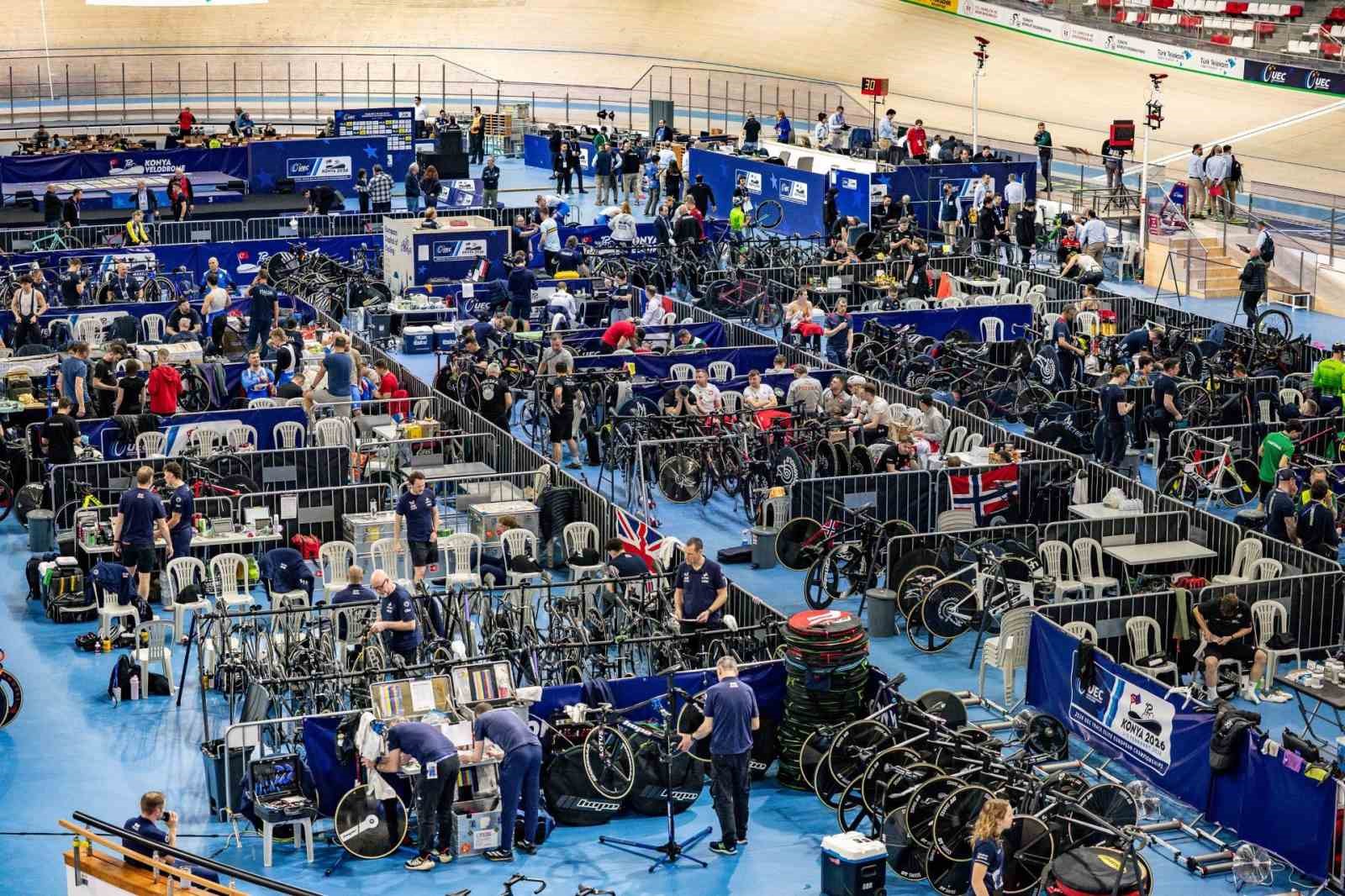 2026 Avrupa Pist Bisikleti Şampiyonası Konya’da başlıyor
2026 Avrupa Pist Bisikleti Şampiyonası Konya’da başlıyor