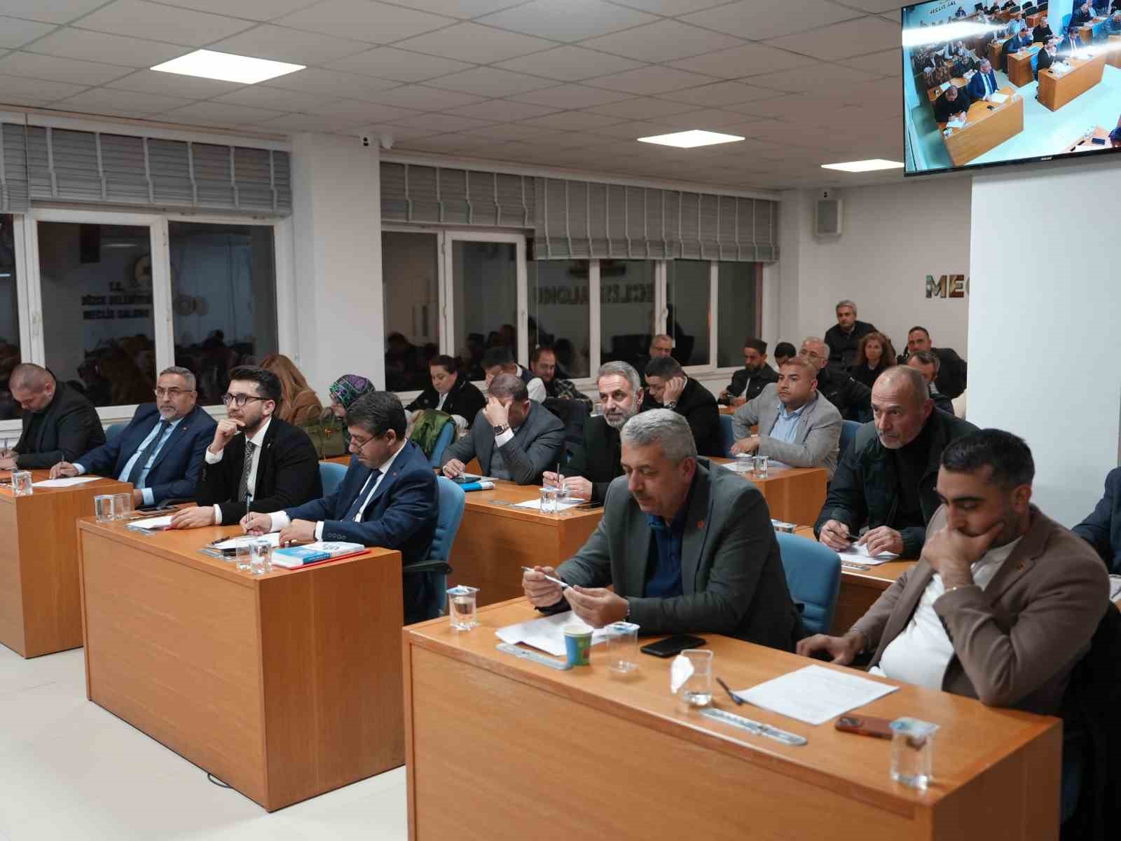 2026 yılının ilk meclis toplantısında 40 gündem maddesi görüşüldü
