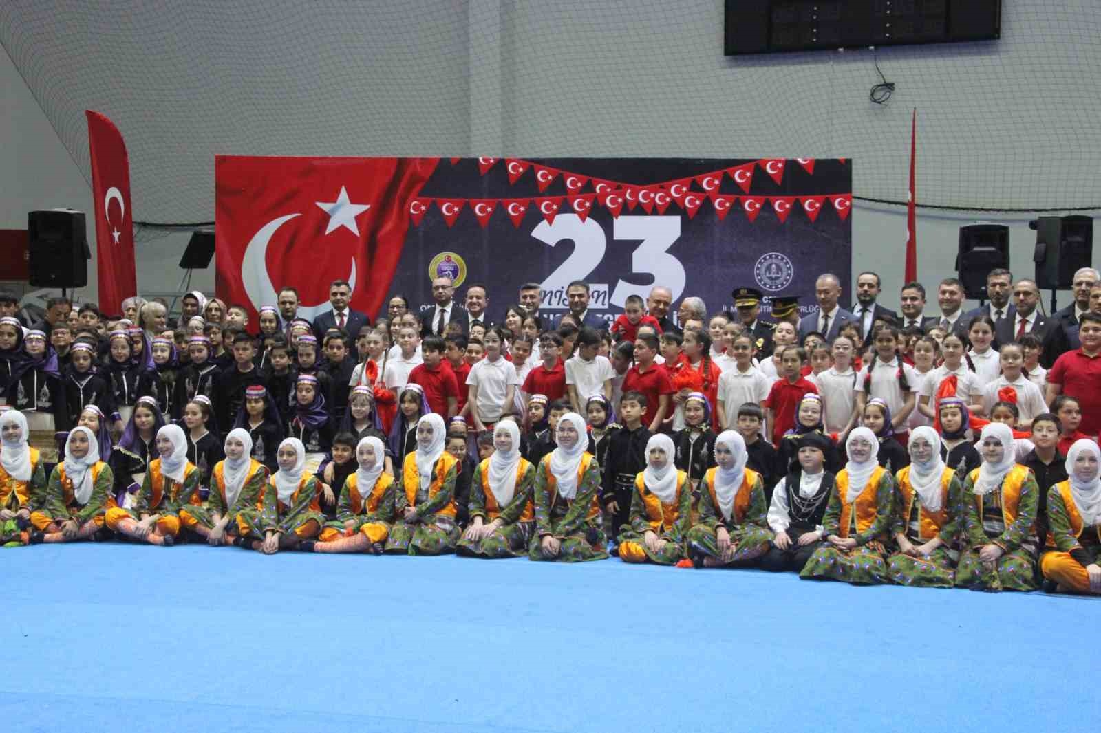 23 Nisan Ulusal Egemenlik ve Çocuk Bayramı Ordu’da kutlandı
