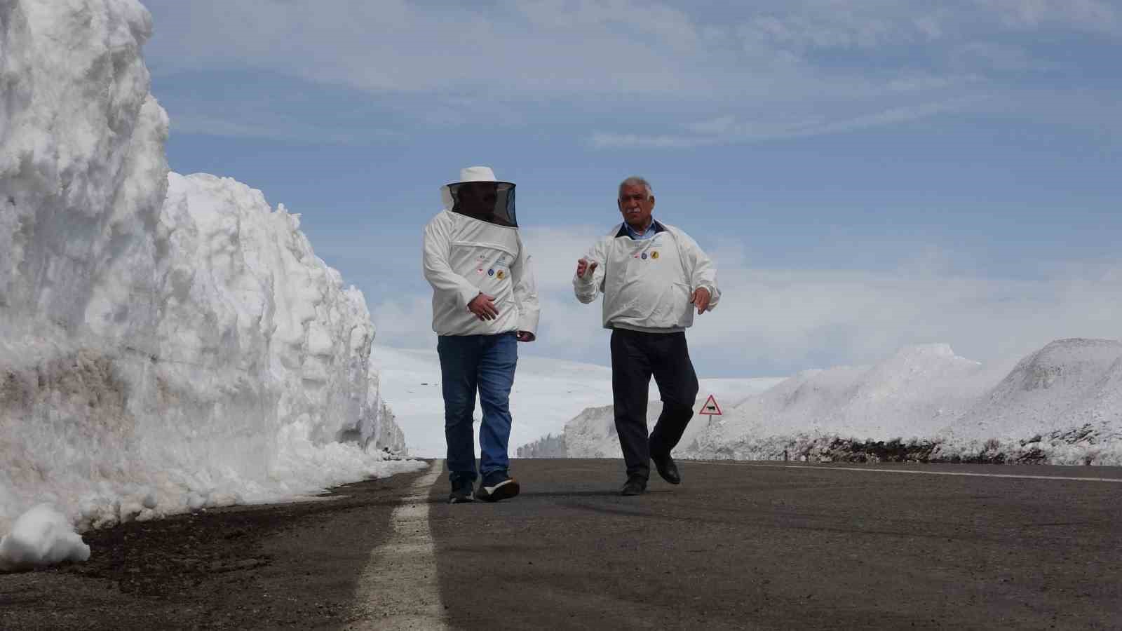 2581 rakımda arıcılardan yol açma çağrısı
