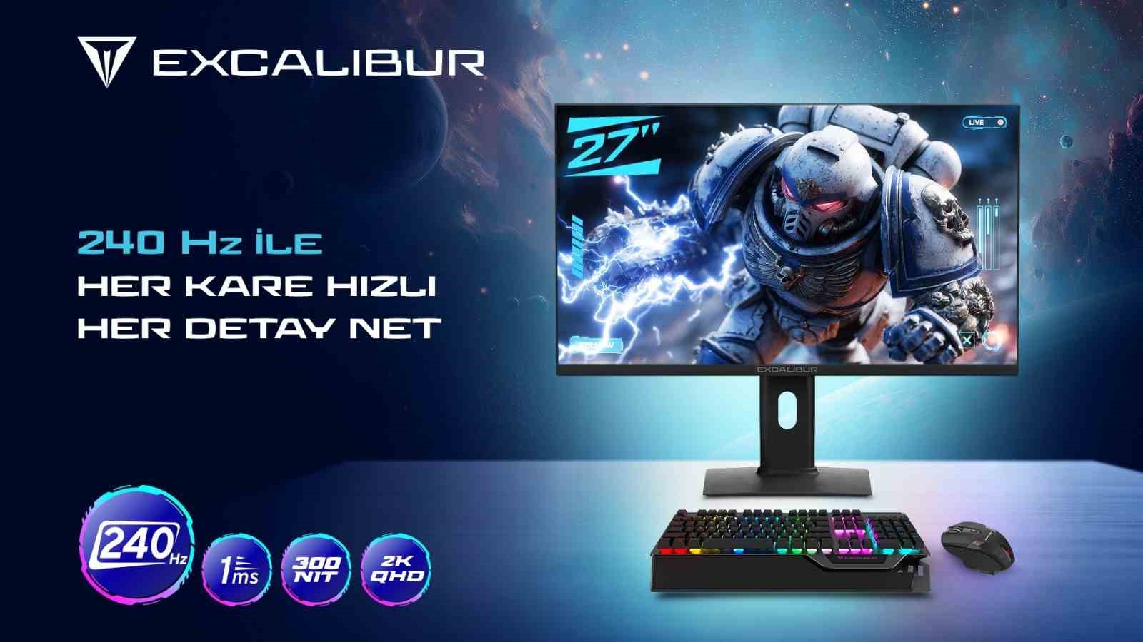 2K çözünürlük ve 240 Hz yenileme hızına sahip yeni oyuncu monitörü tanıtıldı
2K çözünürlük ve 240 Hz yenileme hızına sahip yeni oyuncu monitörü tanıtıldı