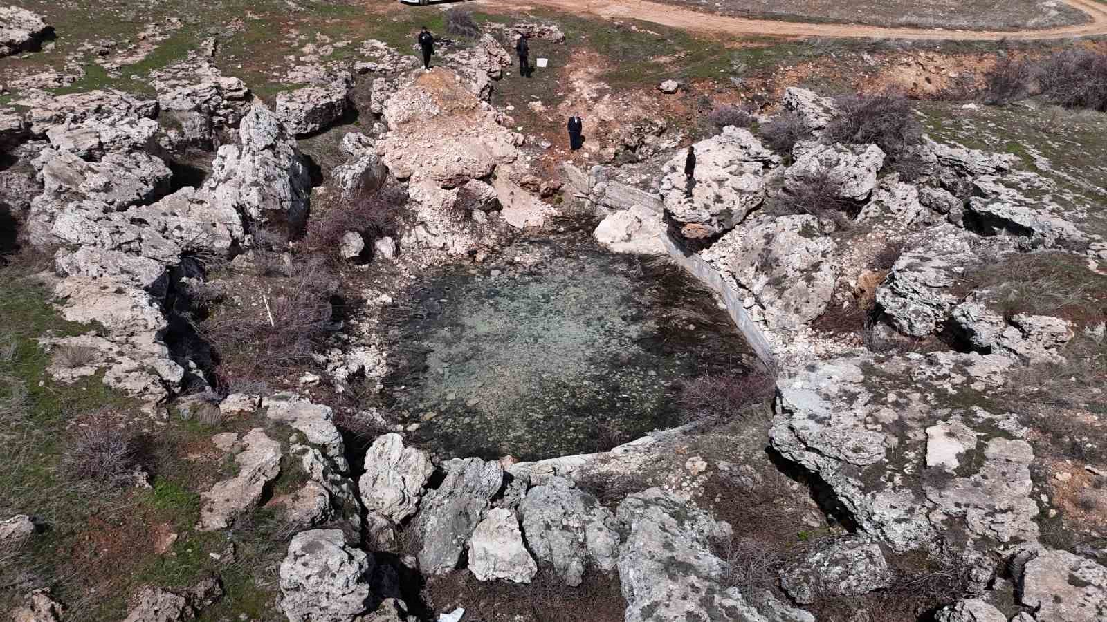 3 yıl önce kuruyan "Uyuz Gölü" yeniden su tuttu
