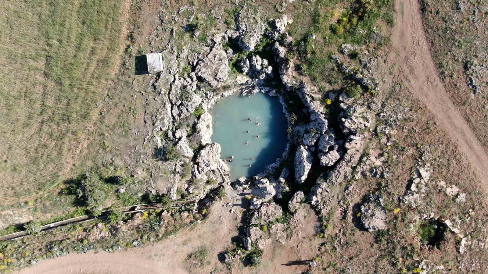 3 yıl önce kuruyan "Uyuz Gölü" yeniden su tuttu
