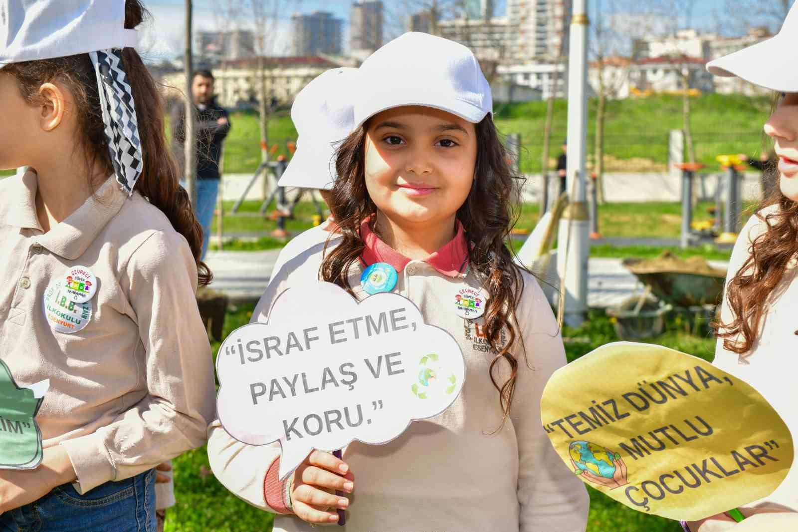 30 Mart Sıfır Atık Günü’nde Esenyurtlu çocuklara çevre bilinci aşılandı
