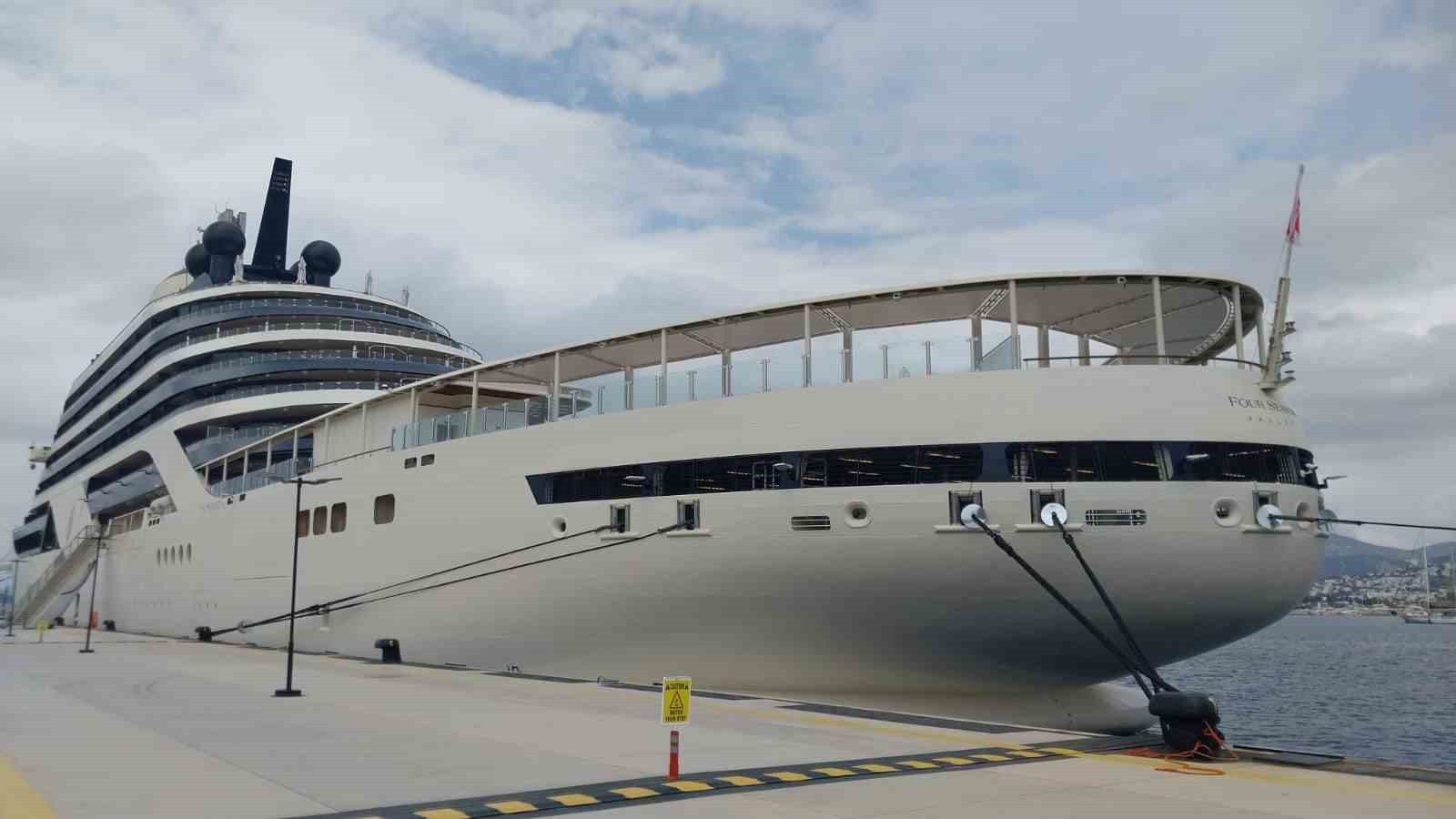 400 milyon avroluk gemi Bodrum’a geldi
