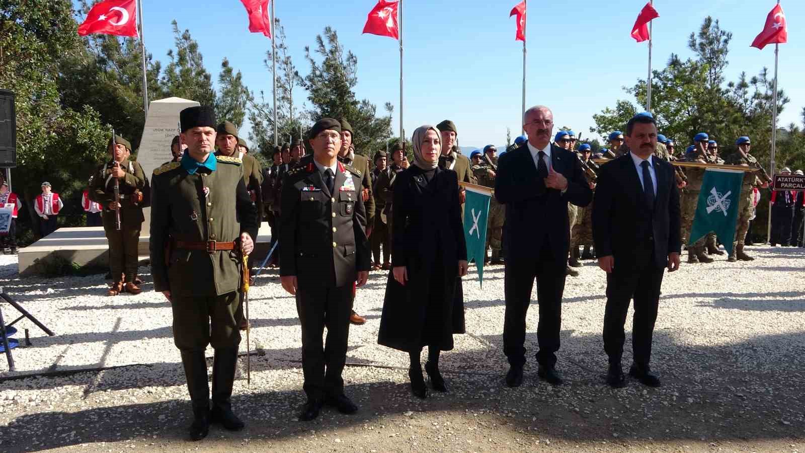 57’nci Alay Sancağı 111 yıl sonra kurulan 57 Alay’a teslim edildi
