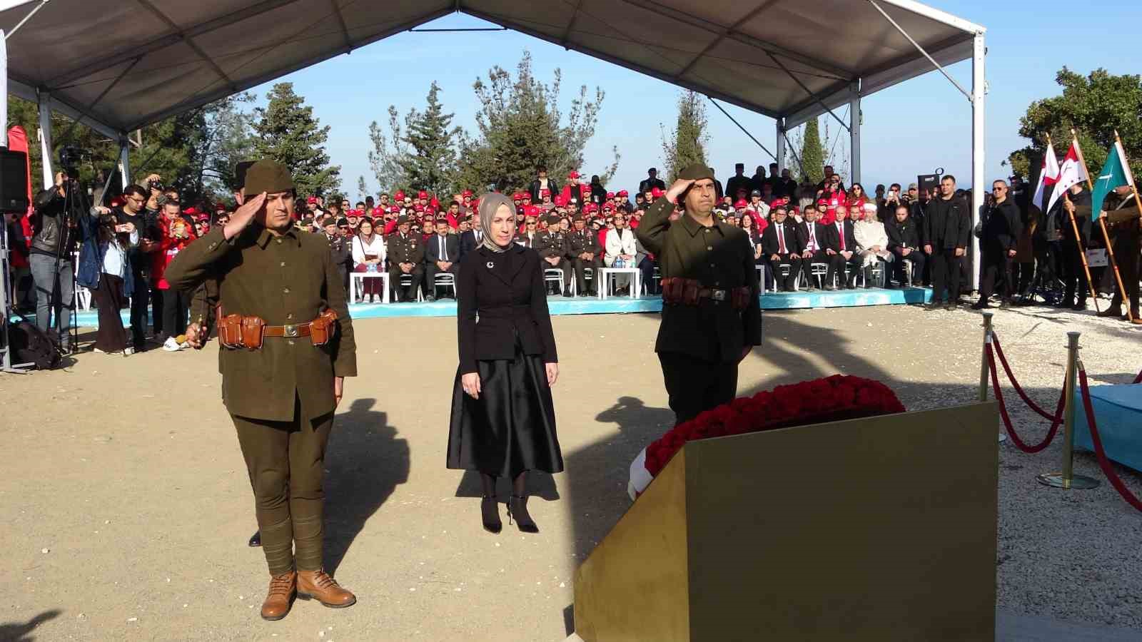 57’nci Alay Sancağı 111 yıl sonra kurulan 57 Alay’a teslim edildi
