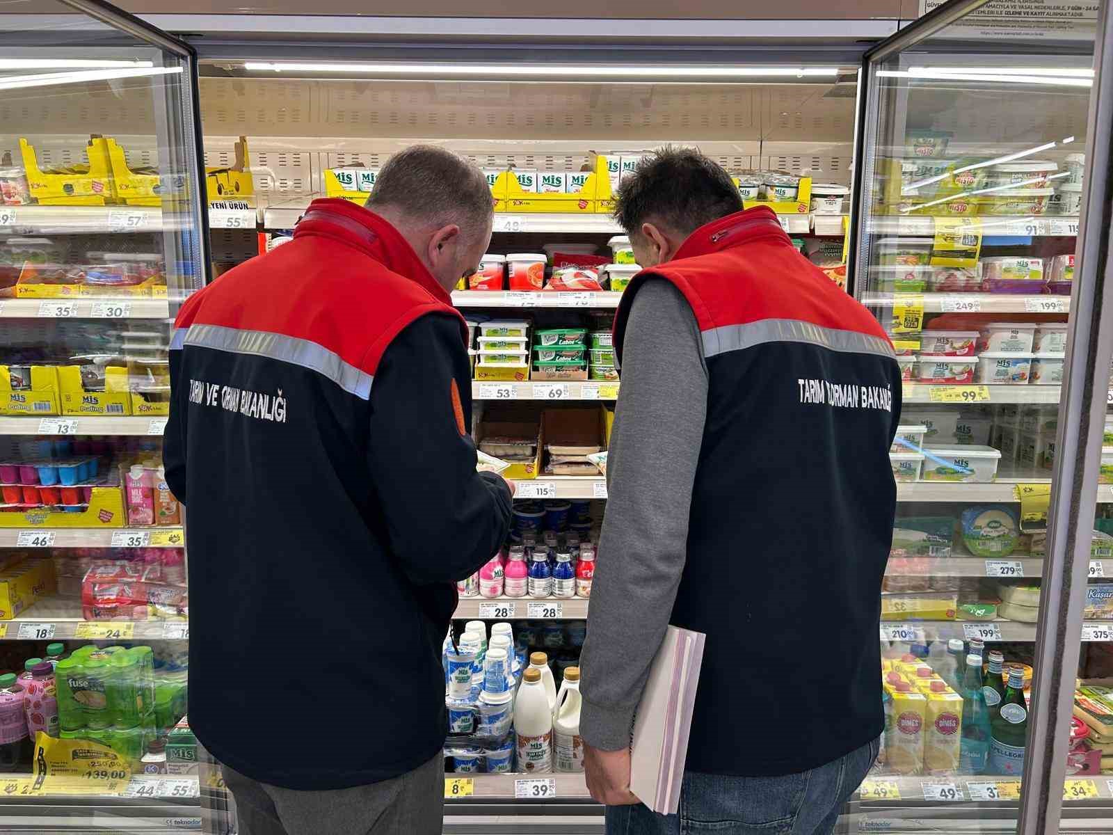 587 işletme denetlendi, 2 firmaya ceza kesildi
