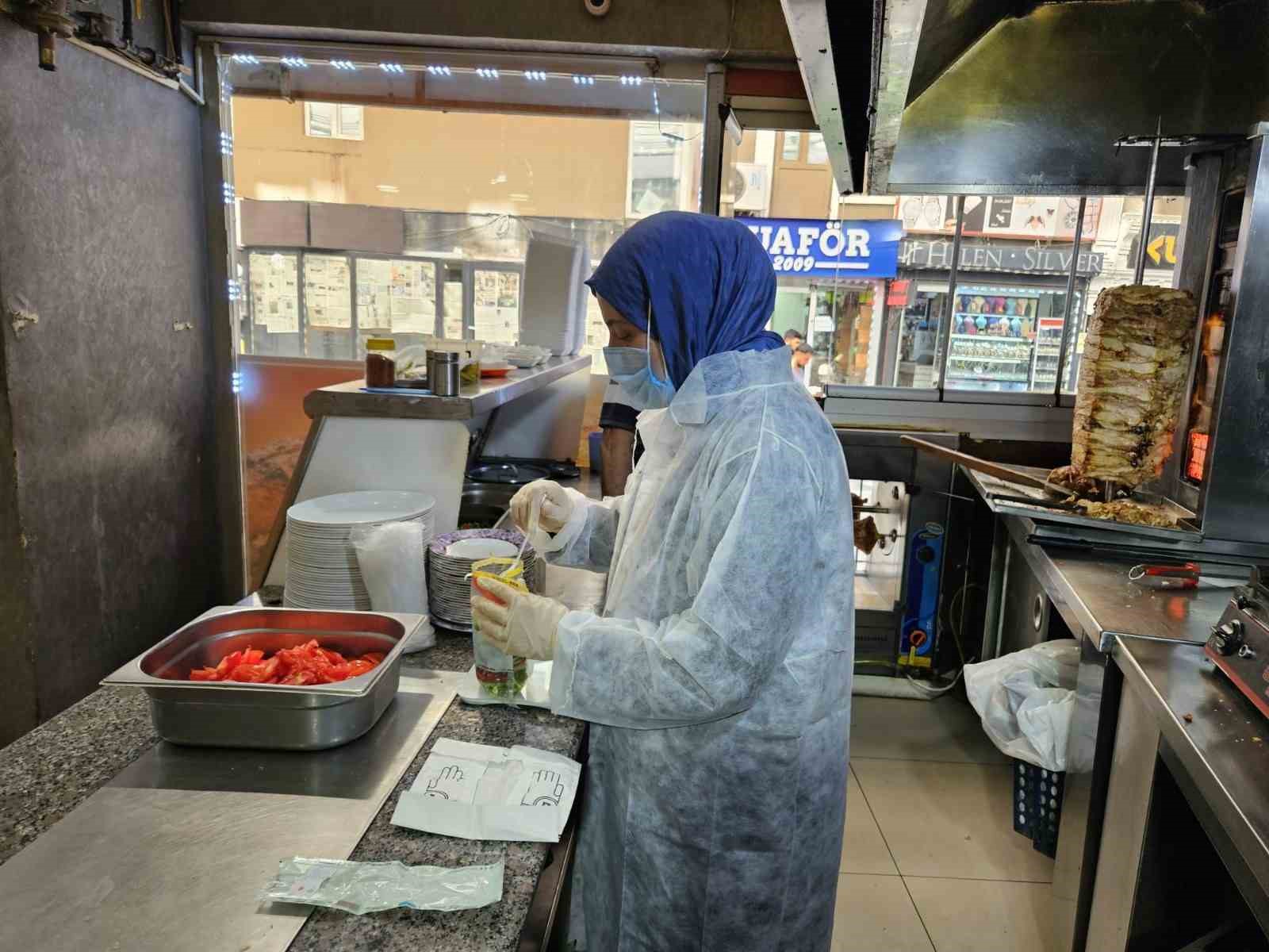 587 işletme denetlendi, 2 firmaya ceza kesildi
