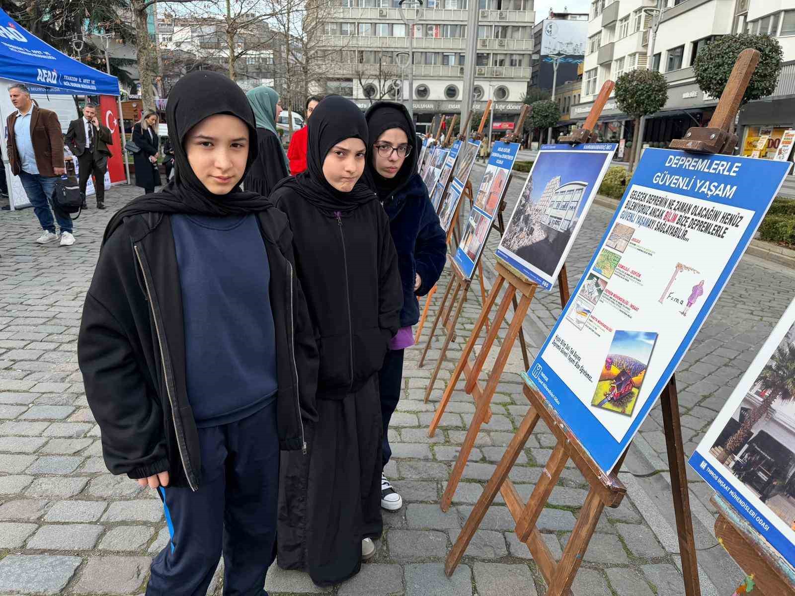 6 Şubat depremlerinde can veren vatandaşlar Trabzon’da anıldı
