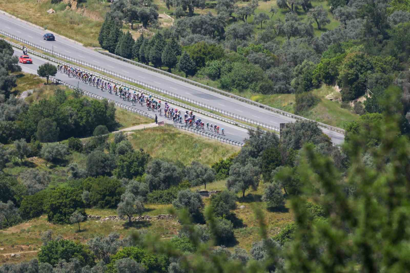 61. Cumhurbaşkanlığı Türkiye Bisiklet Turu 2. gününü Tom Crabbe kazandı
