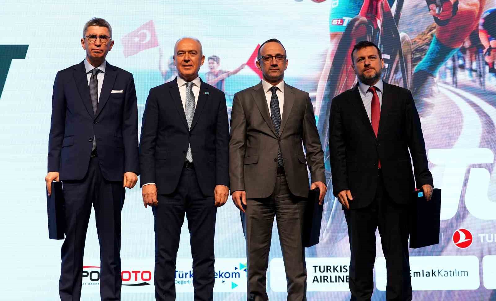 61. Cumhurbaşkanlığı Türkiye Bisiklet Turu’nun 2026 rotası ve takımların tanıtımı yapıldı
