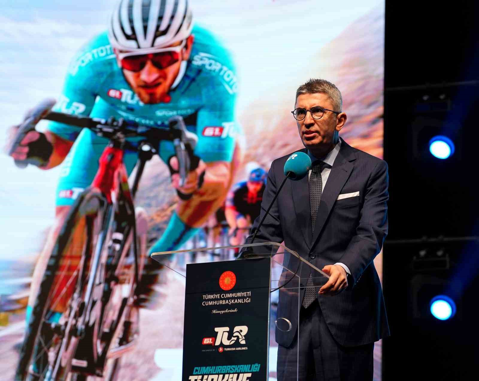 61. Cumhurbaşkanlığı Türkiye Bisiklet Turu’nun 2026 rotası ve takımların tanıtımı yapıldı

