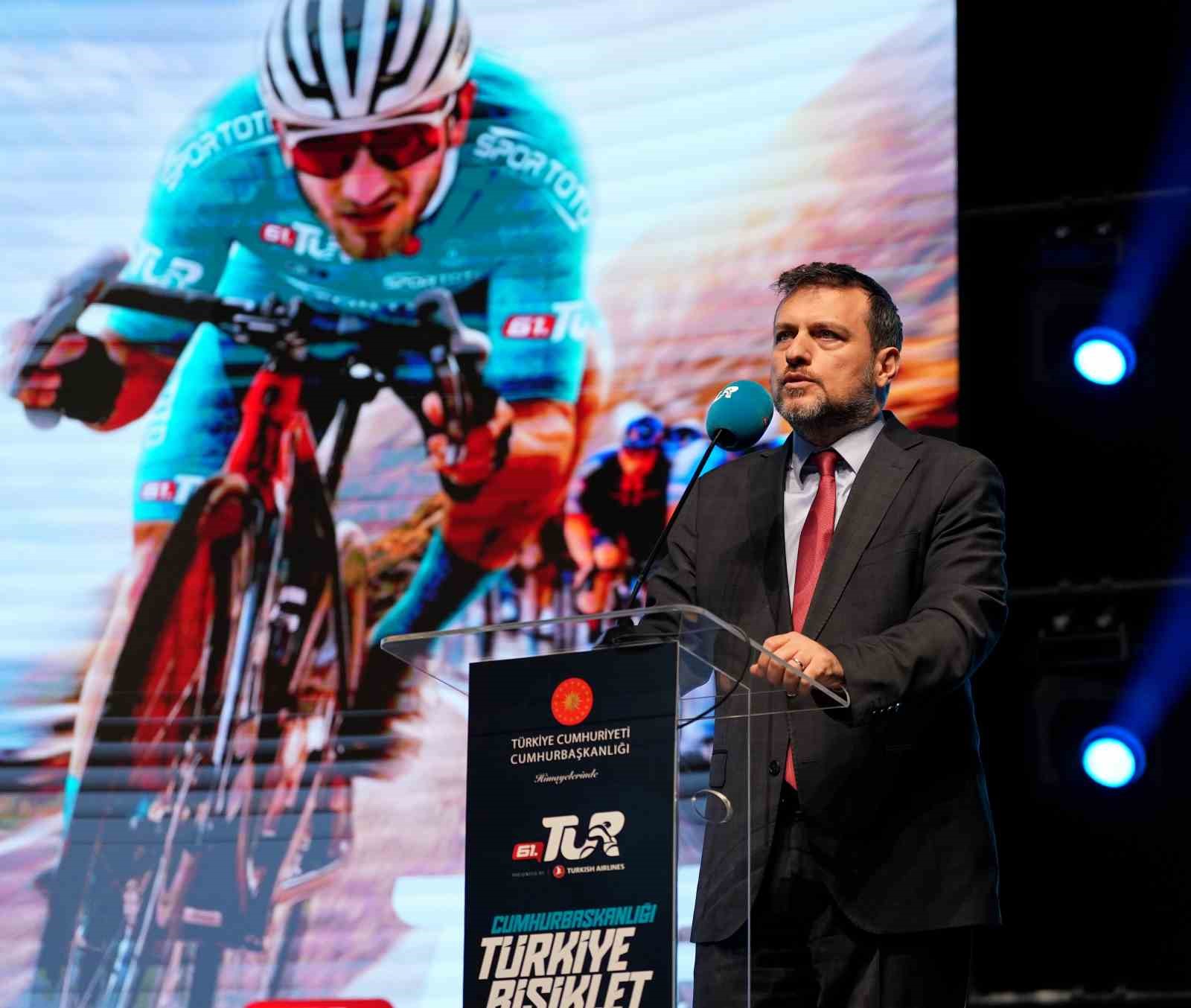 61. Cumhurbaşkanlığı Türkiye Bisiklet Turu’nun 2026 rotası ve takımların tanıtımı yapıldı
