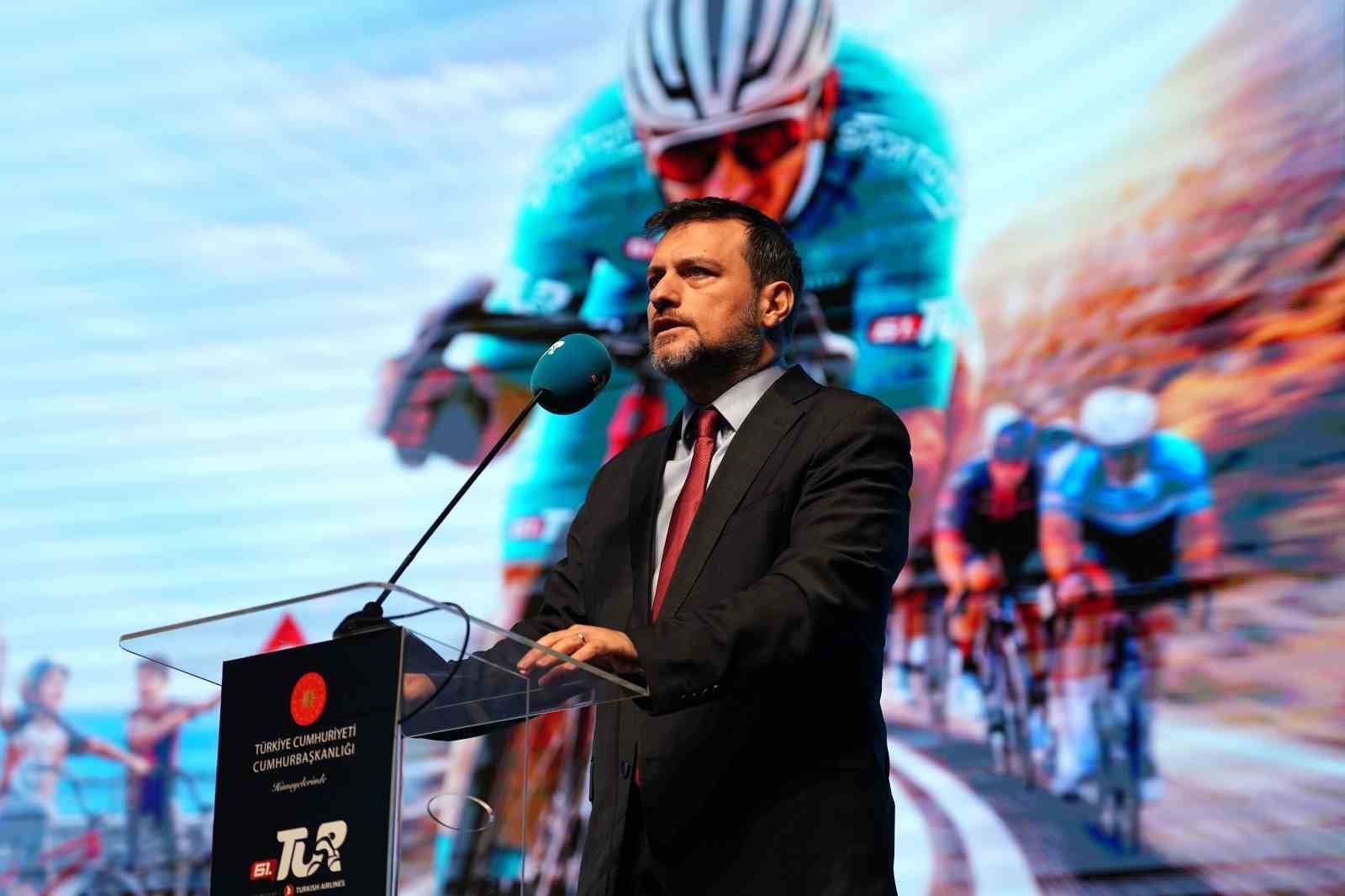 61. Cumhurbaşkanlığı Türkiye Bisiklet Turu’nun 2026 rotası ve takımların tanıtımı yapıldı
