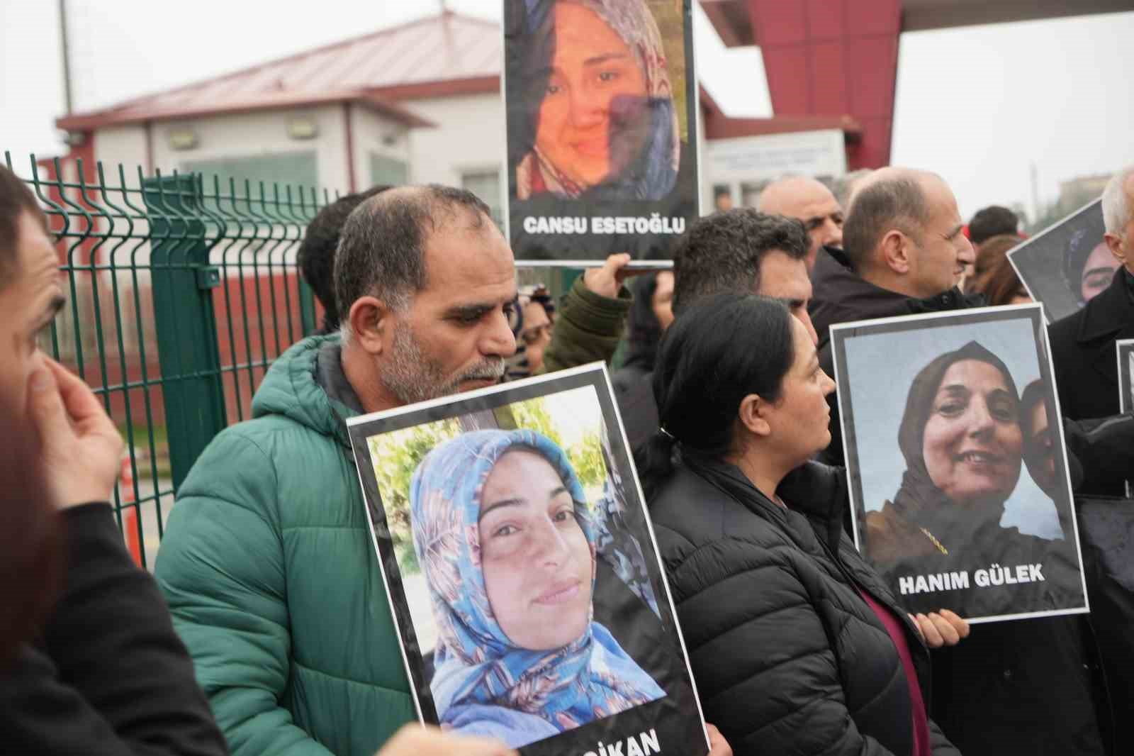 7 kişinin öldüğü yangın davasında aileler gözyaşlarına boğuldu
