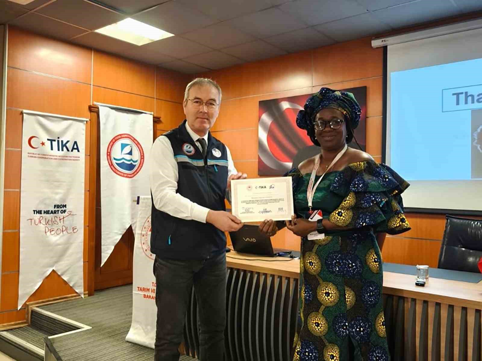 7 ülkeden gelen temsilcilere verilen uluslararası eğitim programı tamamlandı
