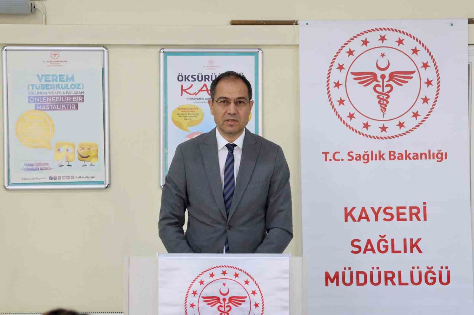 79. Verem Eğitimi ve Farkındalık Haftası etkinliği gerçekleştirildi
