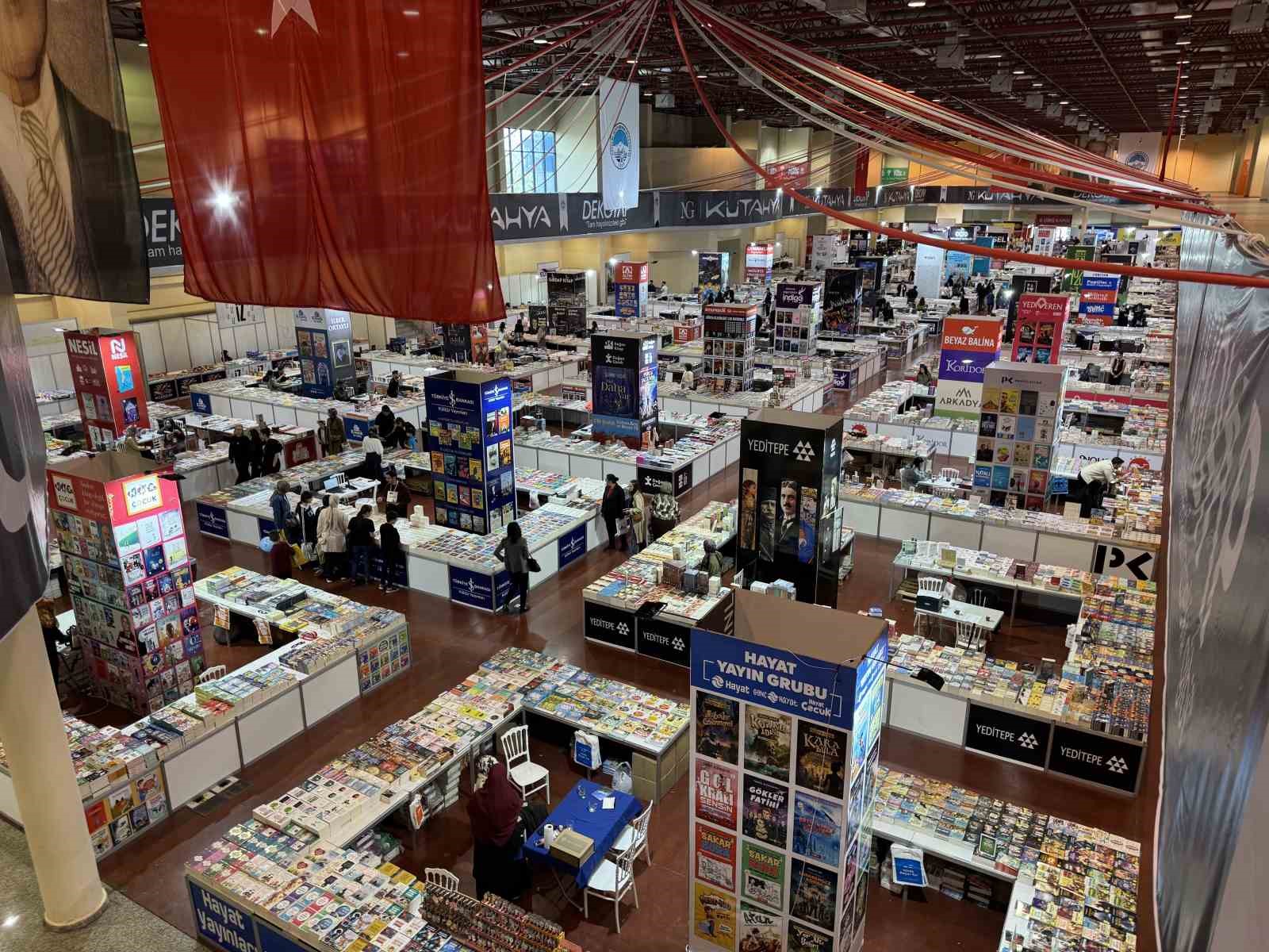 8. Kayseri Kitap Fuarı kapılarını ziyaretçilerine açtı
