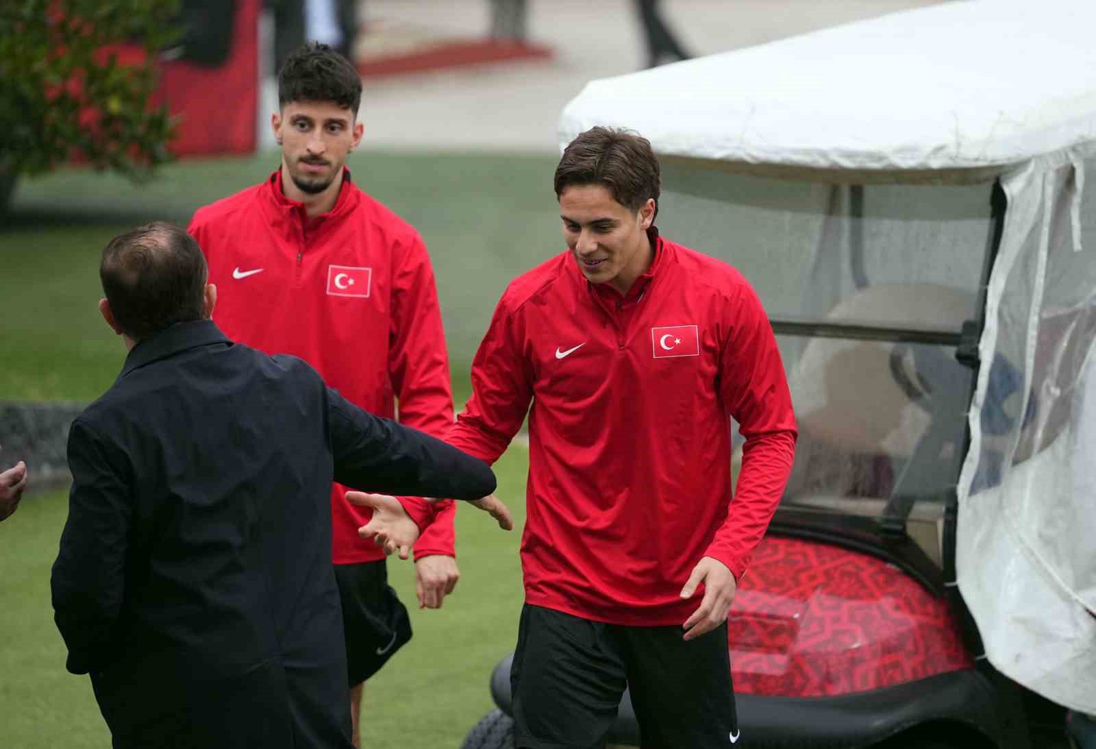 A Milli Futbol Takımı, Romanya maçının hazırlıklarını sürdürdü
