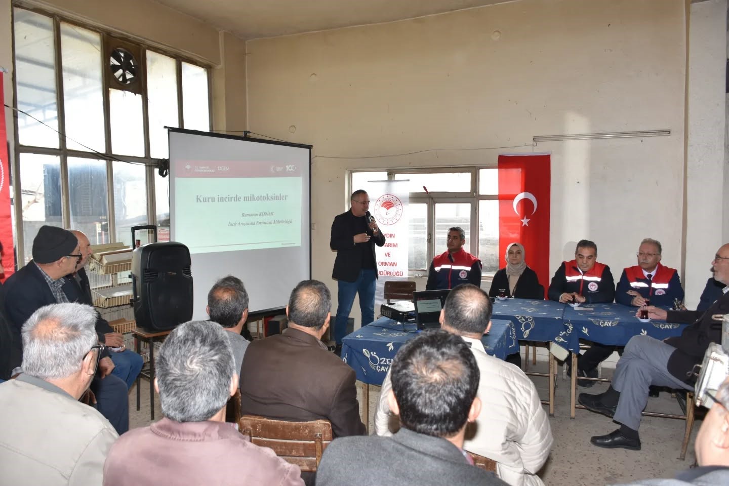 AB tescilli Aydın inciri için üreticiye son eğitim Karacasu’da verildi
