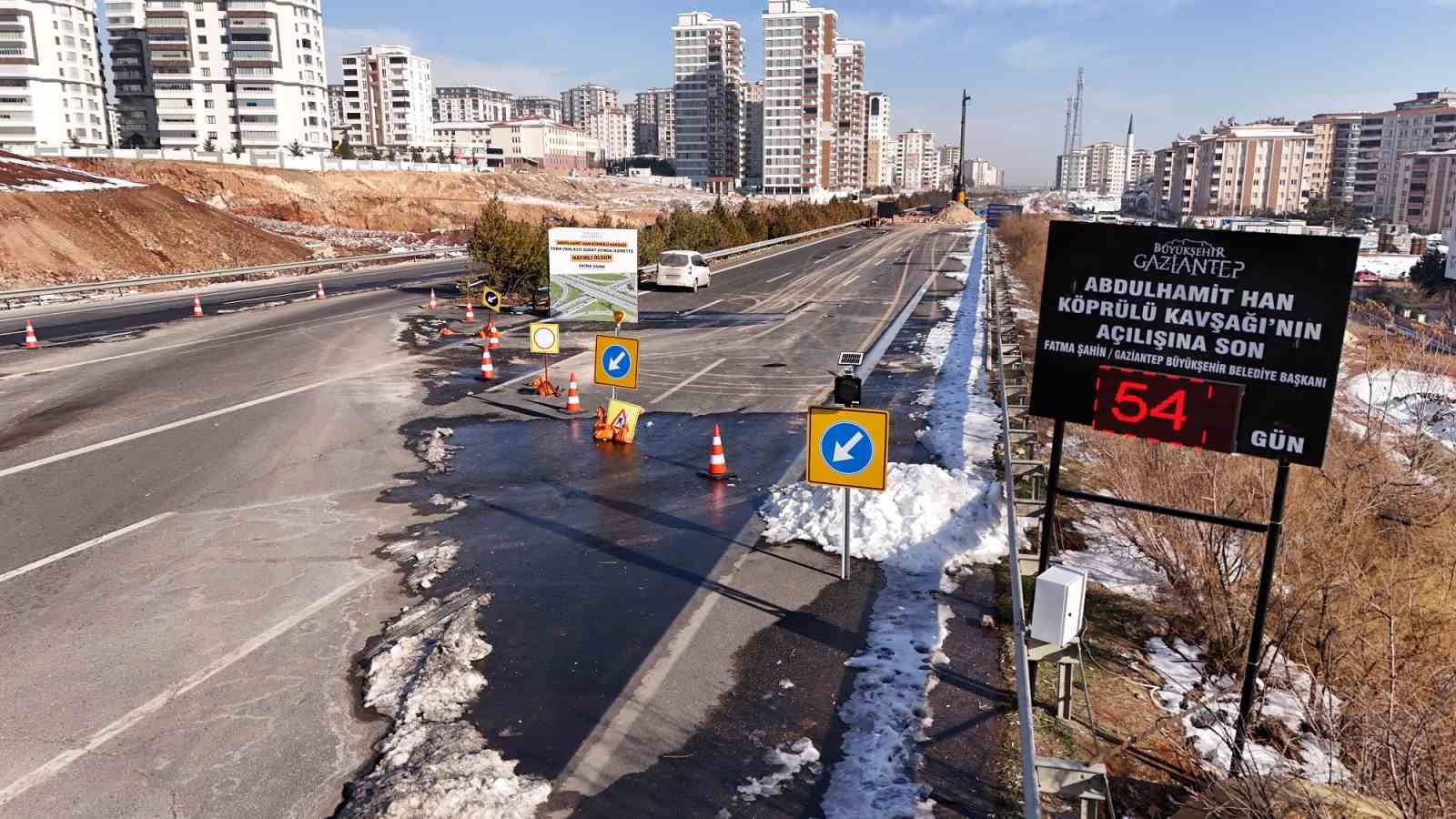 Abdülhamit Han Köprülü Kavşağı için geri sayım başladı
