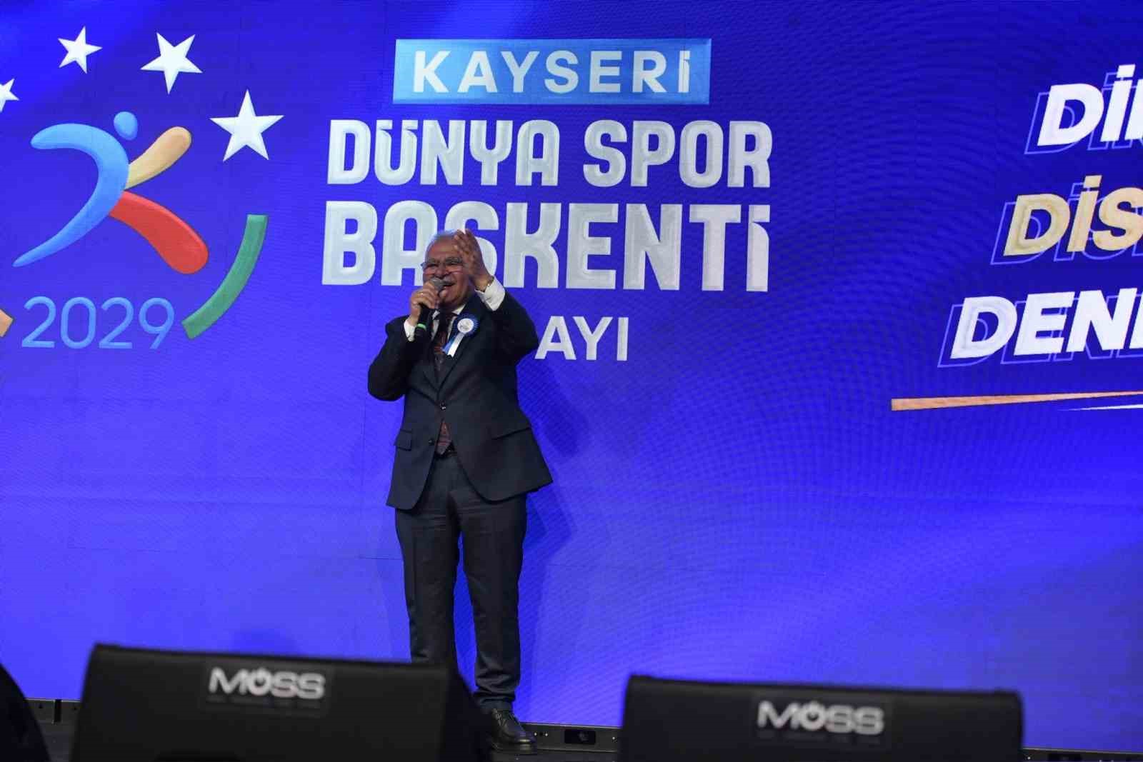 ACES Yönetim Kurulu Başkanı Lupatelli: "2029 Dünya Spor Başkenti yüzde 99.5 Kayseri olacak"
