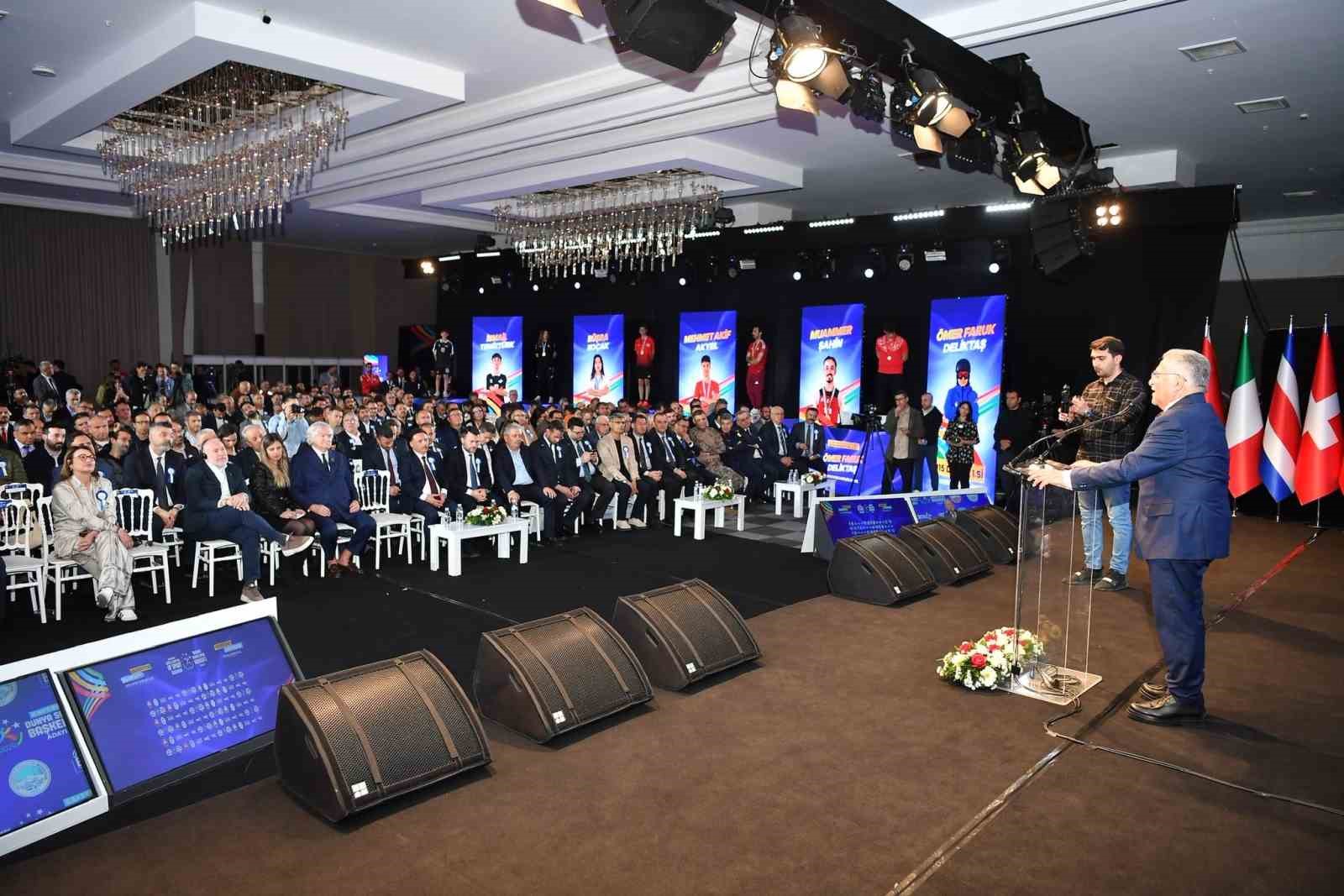 ACES Yönetim Kurulu Başkanı Lupatelli: "2029 Dünya Spor Başkenti yüzde 99.5 Kayseri olacak"
