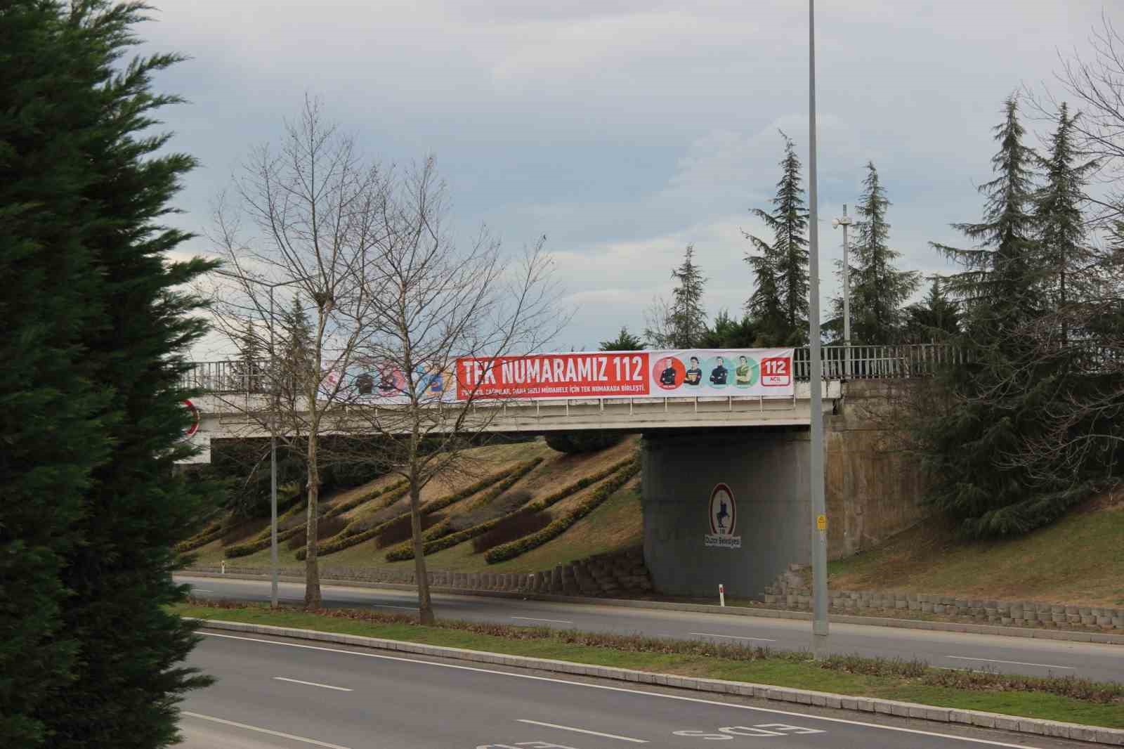 Acil durumlarda tek numara 112
