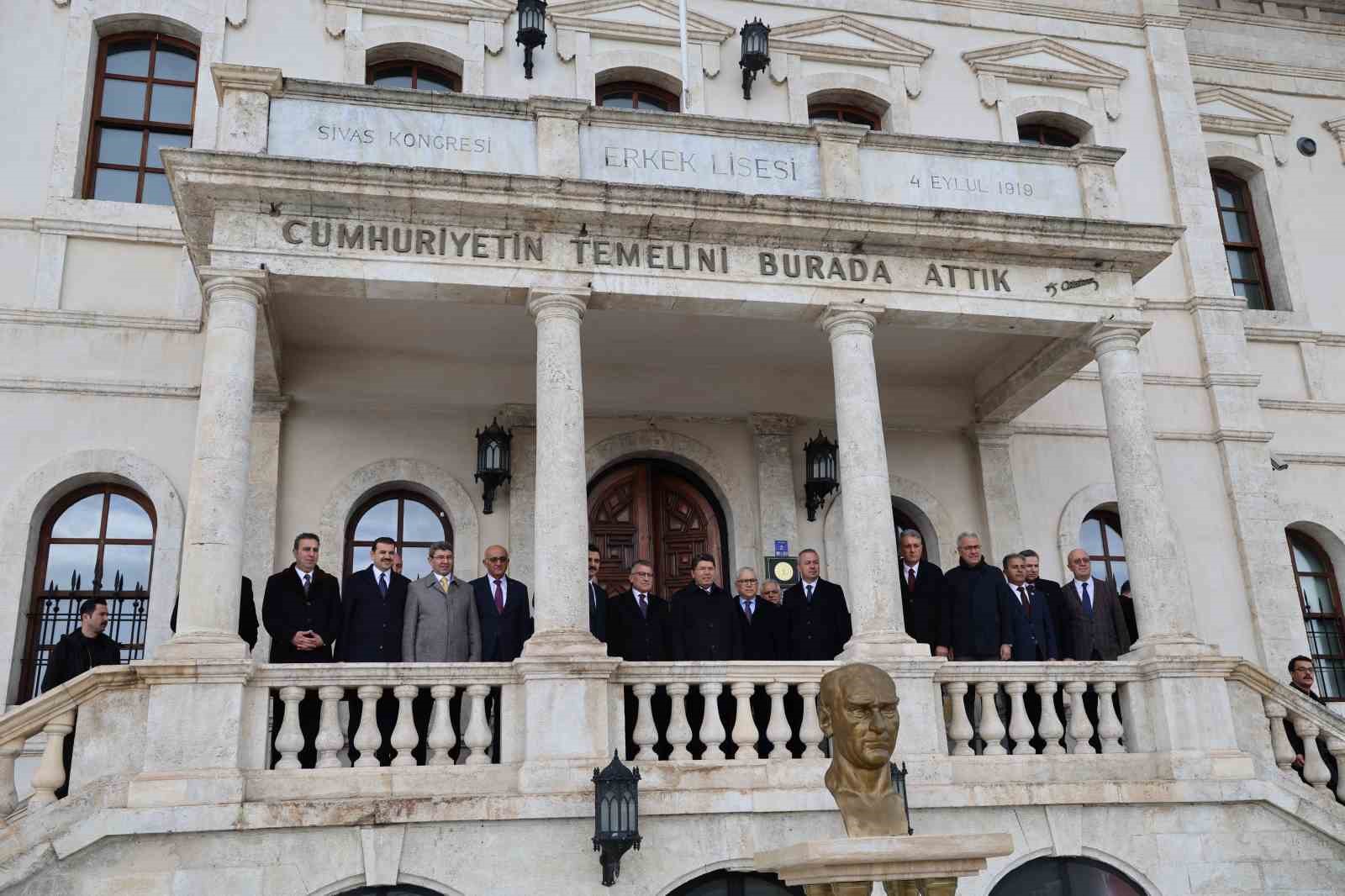 Adalet Bakanı Yılmaz Tunç Sivas’ta
