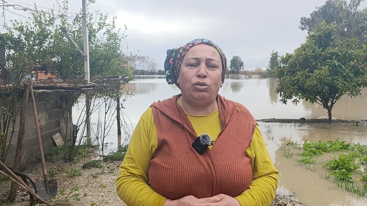 Adana’da afetin boyutu havadan görüntülendi
