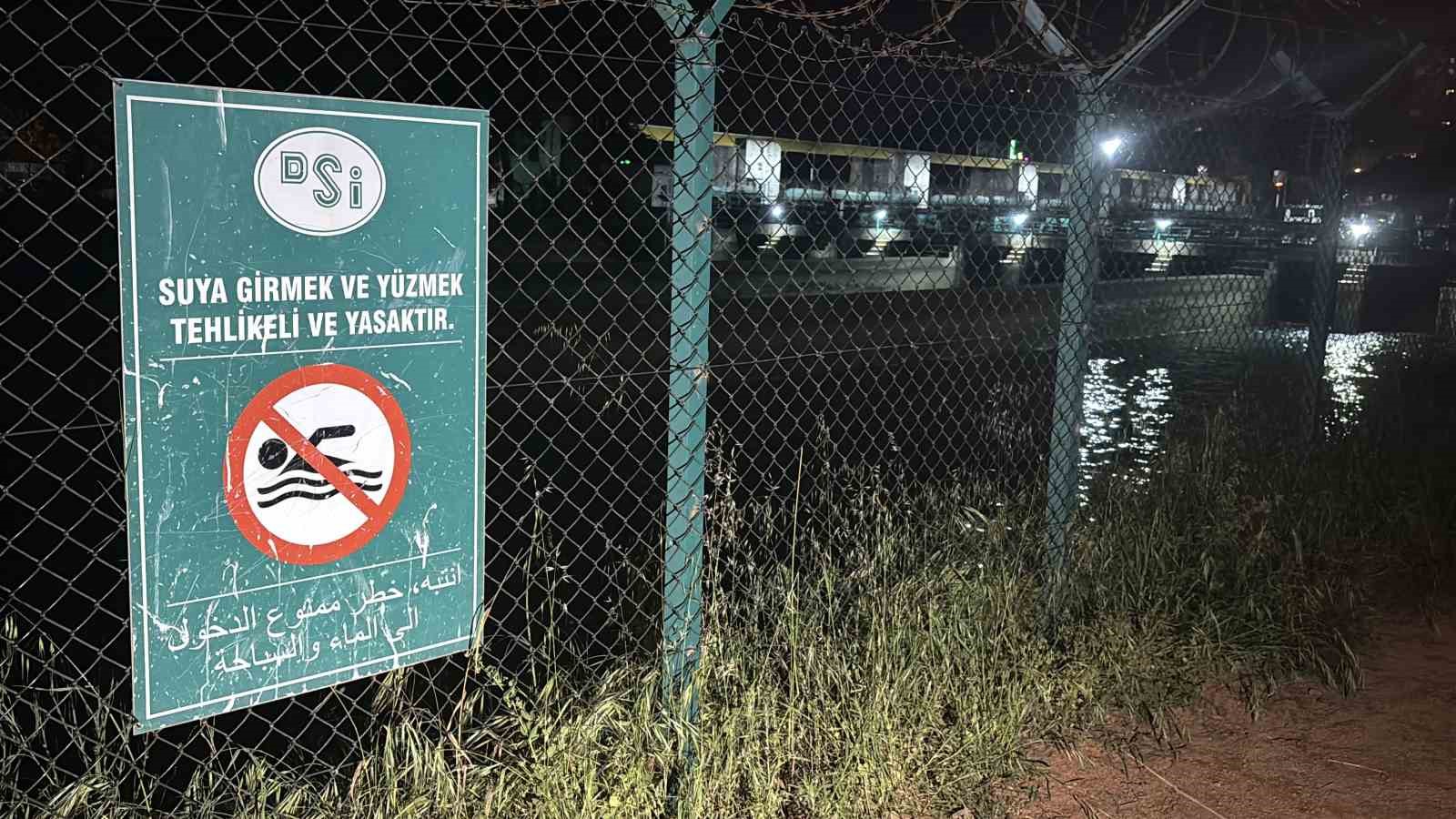 Adana’da nehre düşen genç hayatını kaybetti
