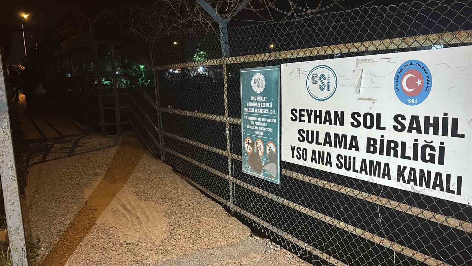 Adana’da nehre düşen genç hayatını kaybetti
