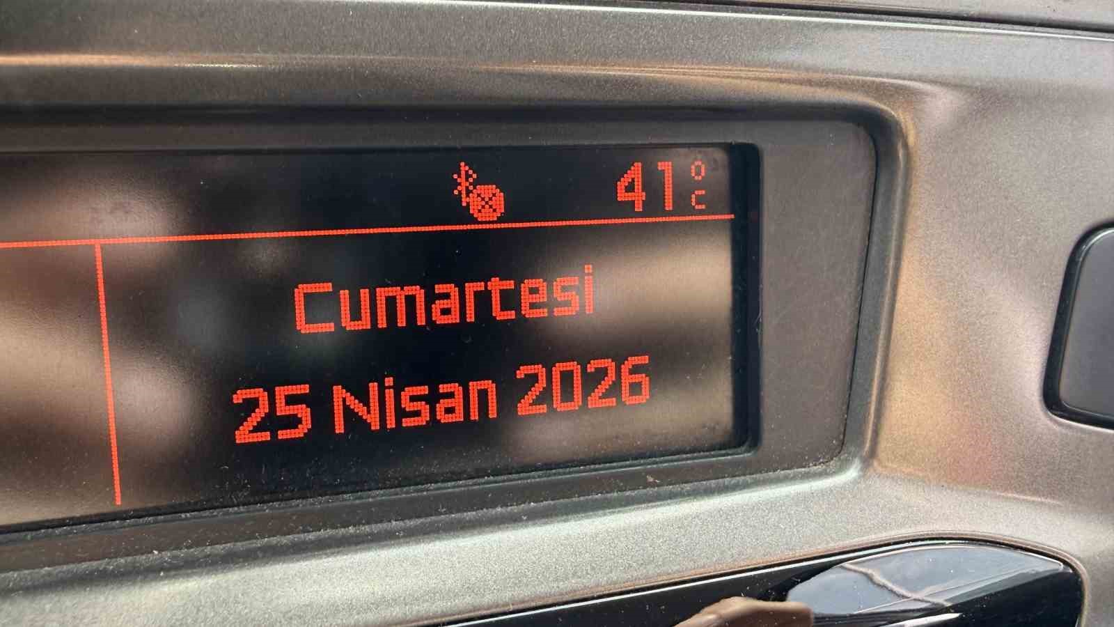 Adana’da termometreler 41 dereceyi gösterdi
