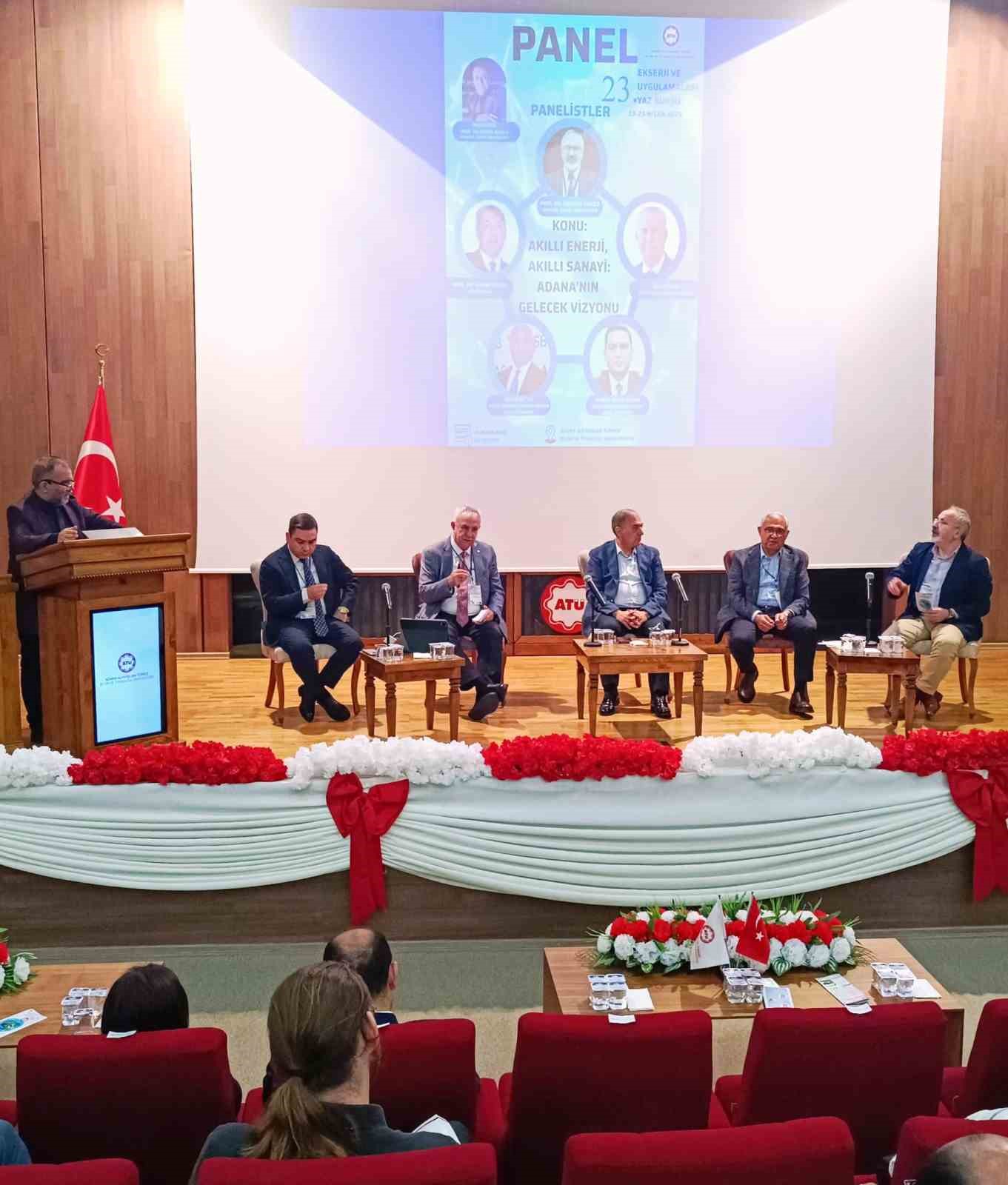 Adana’nın gelecek vizyonu bu panelde çizildi: "Akıllı Enerji, Akıllı Sanayi"
