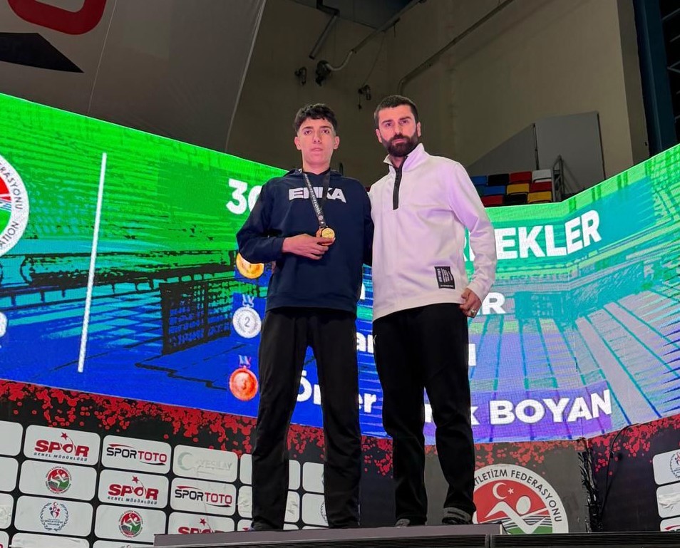 Adil Sani Konukoğlu Spor Lisesi sporcularından üç Türkiye şampiyonluğu
