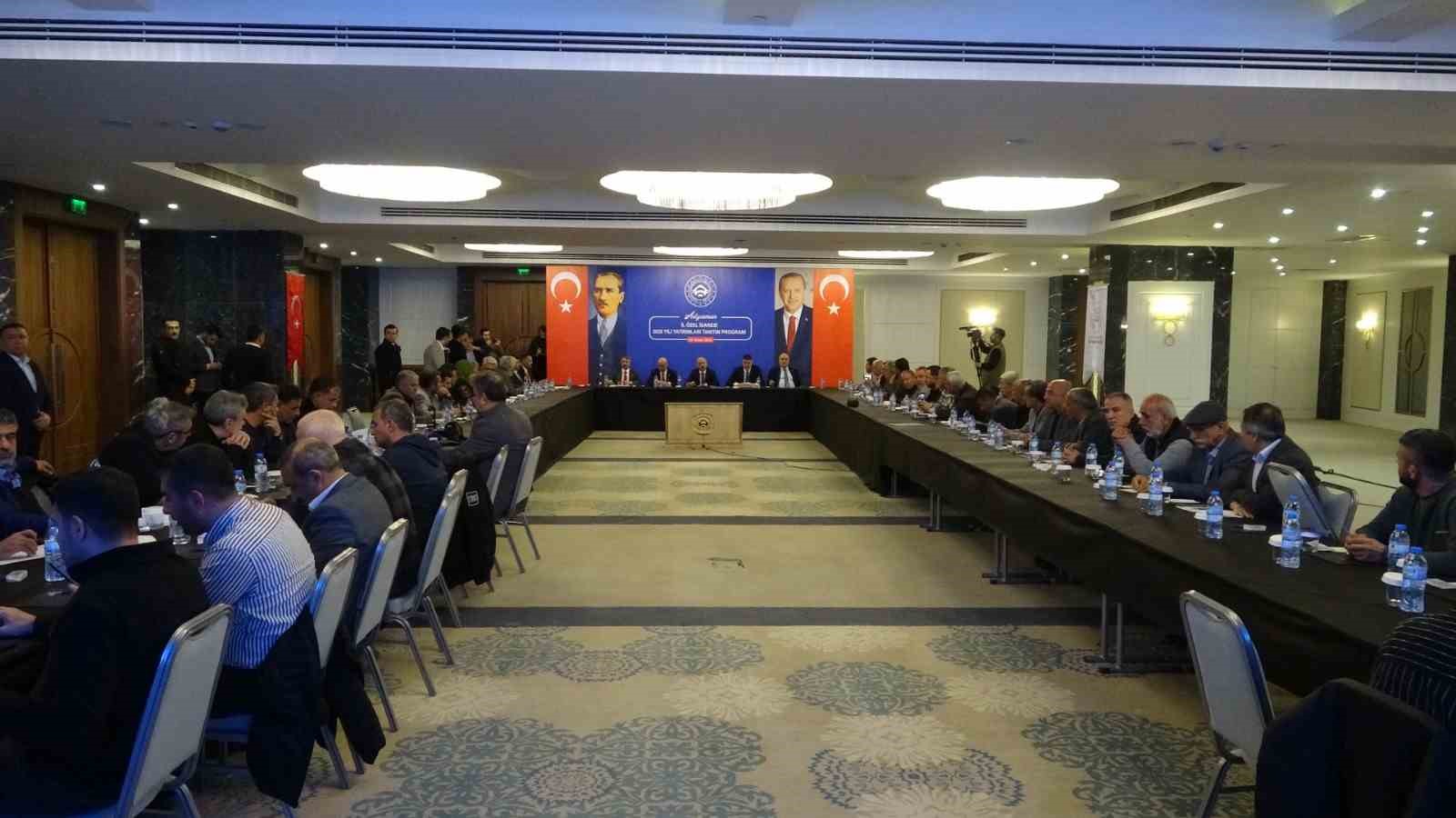 Adıyaman’da 2026 yılı projeleri tanıtıldı
