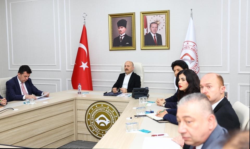 Adıyaman’da haftalık koordinasyon toplantısı düzenlendi
