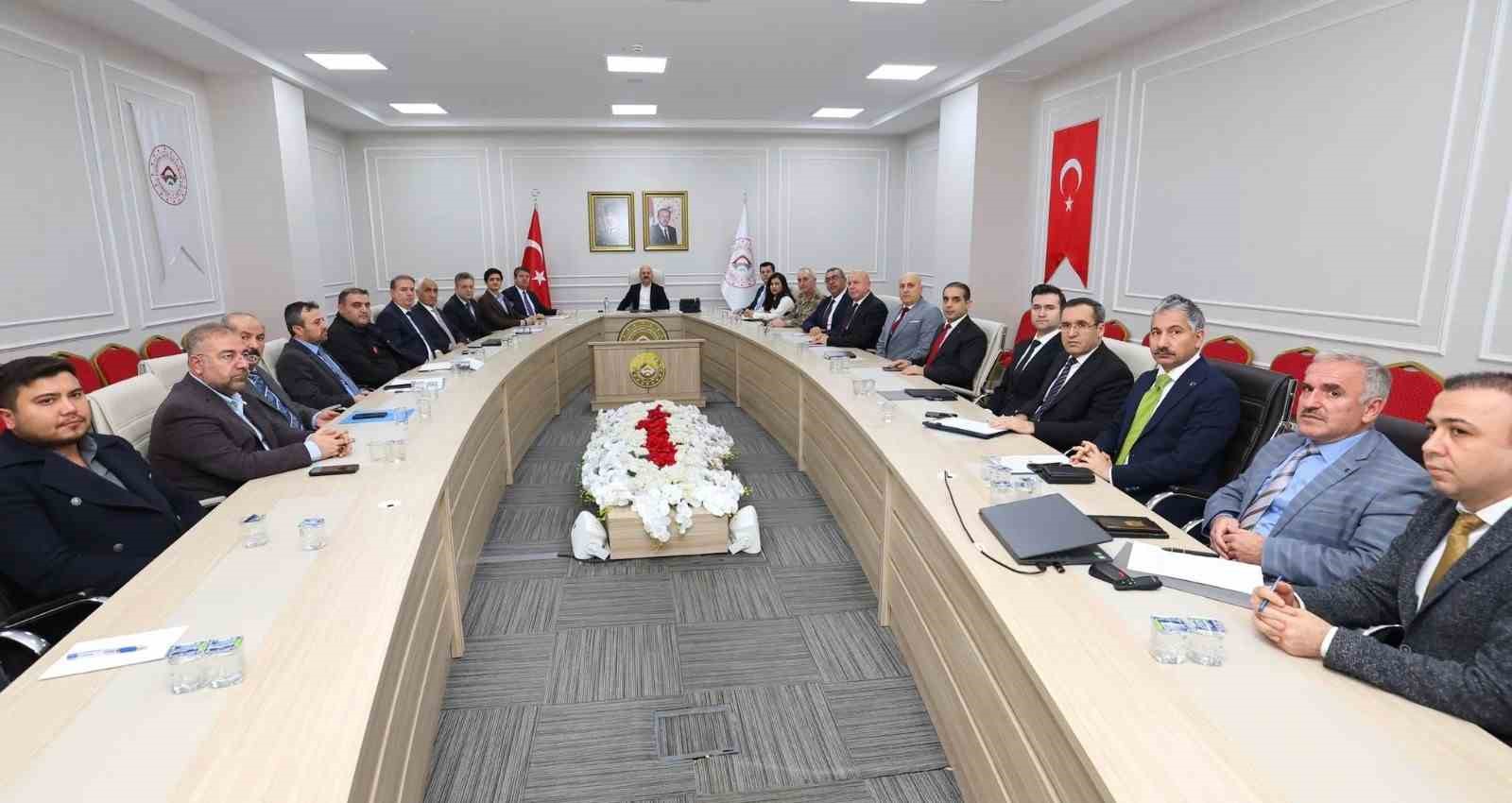 Adıyaman’da Ramazan ayı hazırlıkları toplantısı yapıldı
