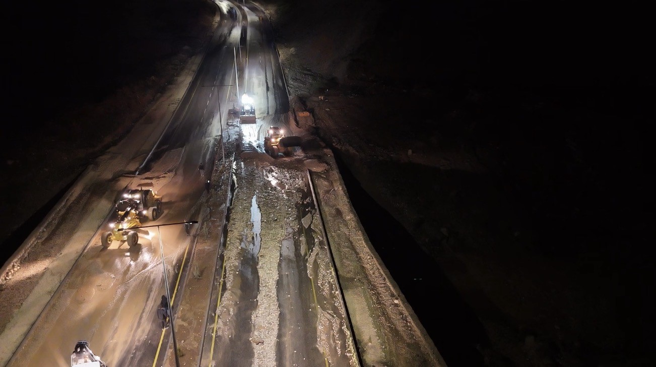 Adıyaman’da şiddetli yağış heyelana neden oldu
